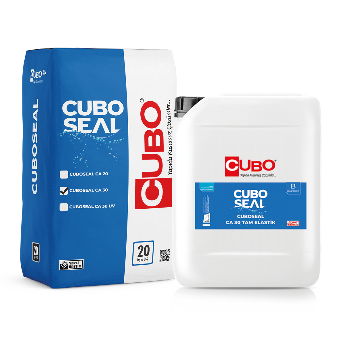 CUBOSEAL CA 30 TAM ELASTİK SU YALITIM MALZEMESİ SIVISI 10 KG
